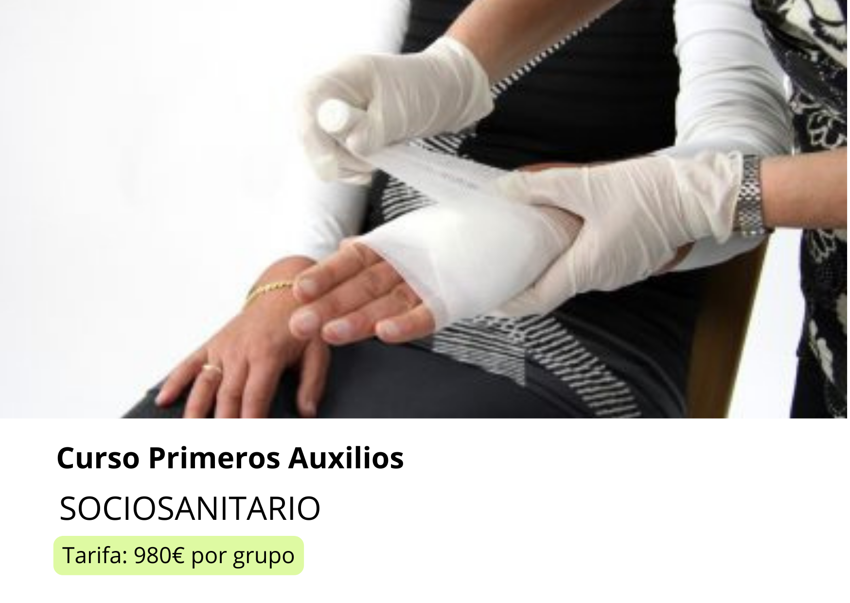 Curso sociosanitario