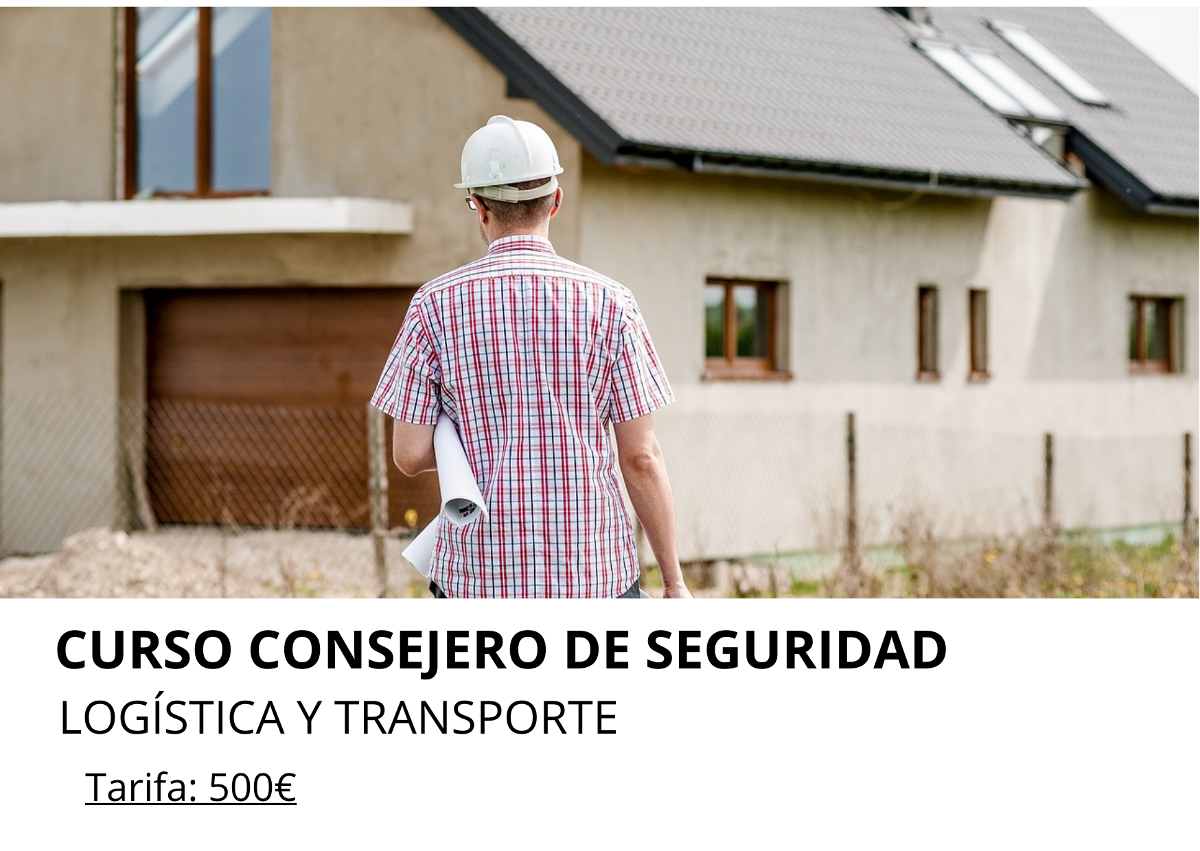 curso logistica y transporte madrid - consejero de seguridad