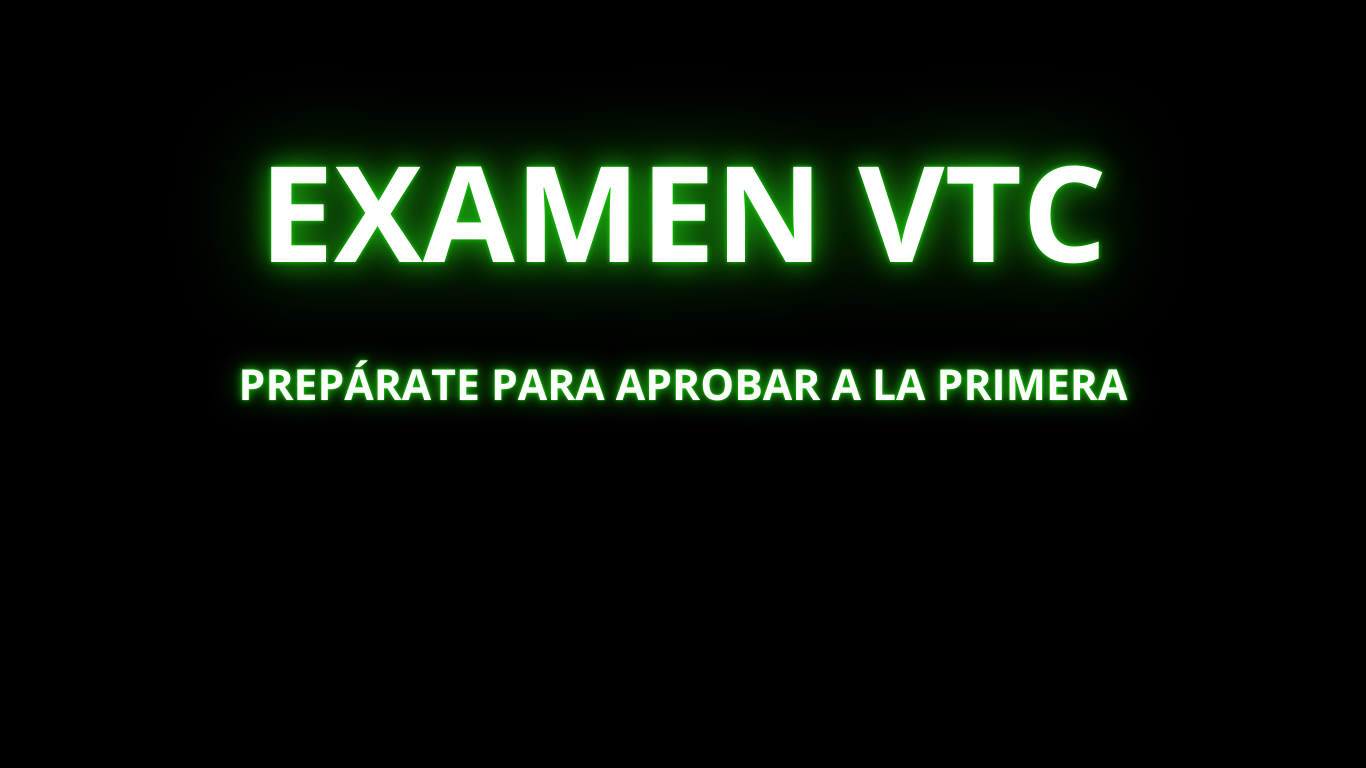 Examen VTC en Madrid